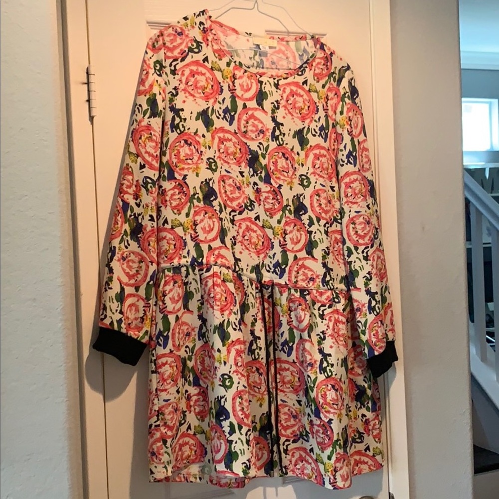 Flowered dress from Anthropologie. Size L